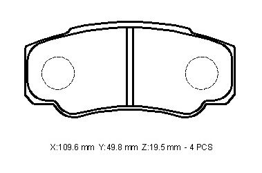 resimler/genel/CITROEN JUMPER- 14/24; ARKA FREN BALATASI 16 JANT (KABLOSUZ)(DİSK) (109,6X49,8X19,5)(BRAMAX)