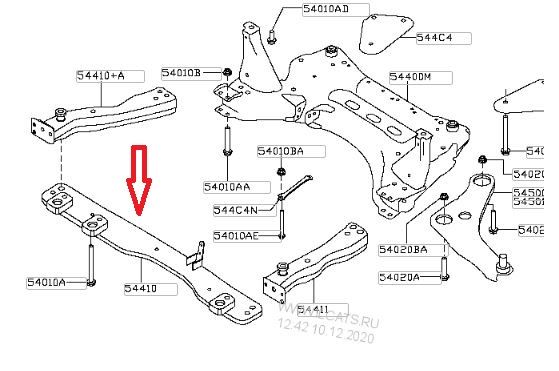 resimler/genel/NISSAN QASHQAI- J11- 14/21; RADYATÖR ALT TRAVERSİ (1.6CC)