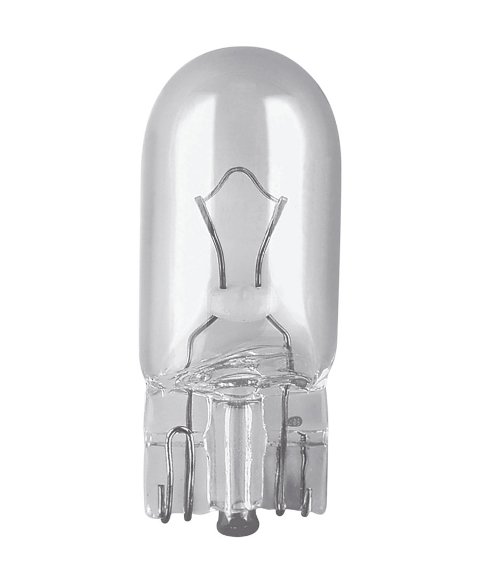 STANDART AMPUL- STOP/SİNYAL/PARK/GÖSTERGE AMPULÜ; 24V/W5W (2845) (DUY W2,1x9,5D) (OSRAM)