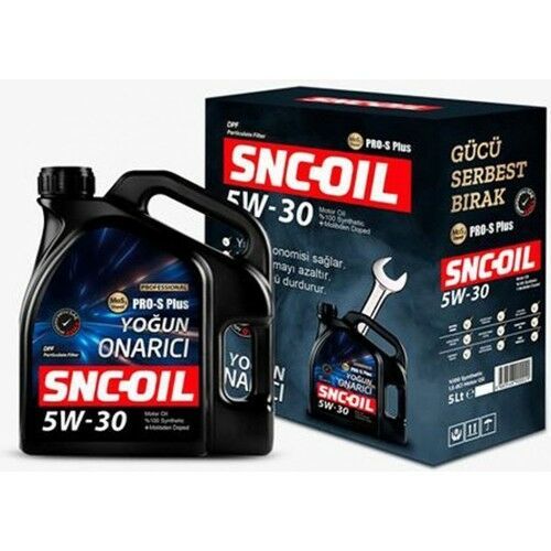 SNC OIL Pro-S Plus Yoğun Onarıcı 5W-30 Motor Yağı 5 Litre