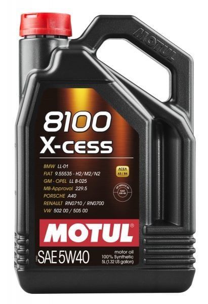 MOTUL 8100 X-CESS 5W-40 Motor Yağı 5 Litre