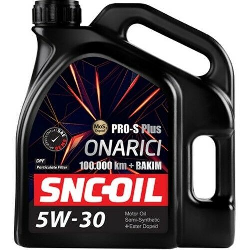 SNC OIL 100.000 + Bakım Pro-S Plus Onarıcı 5W-30 (4 Litre)