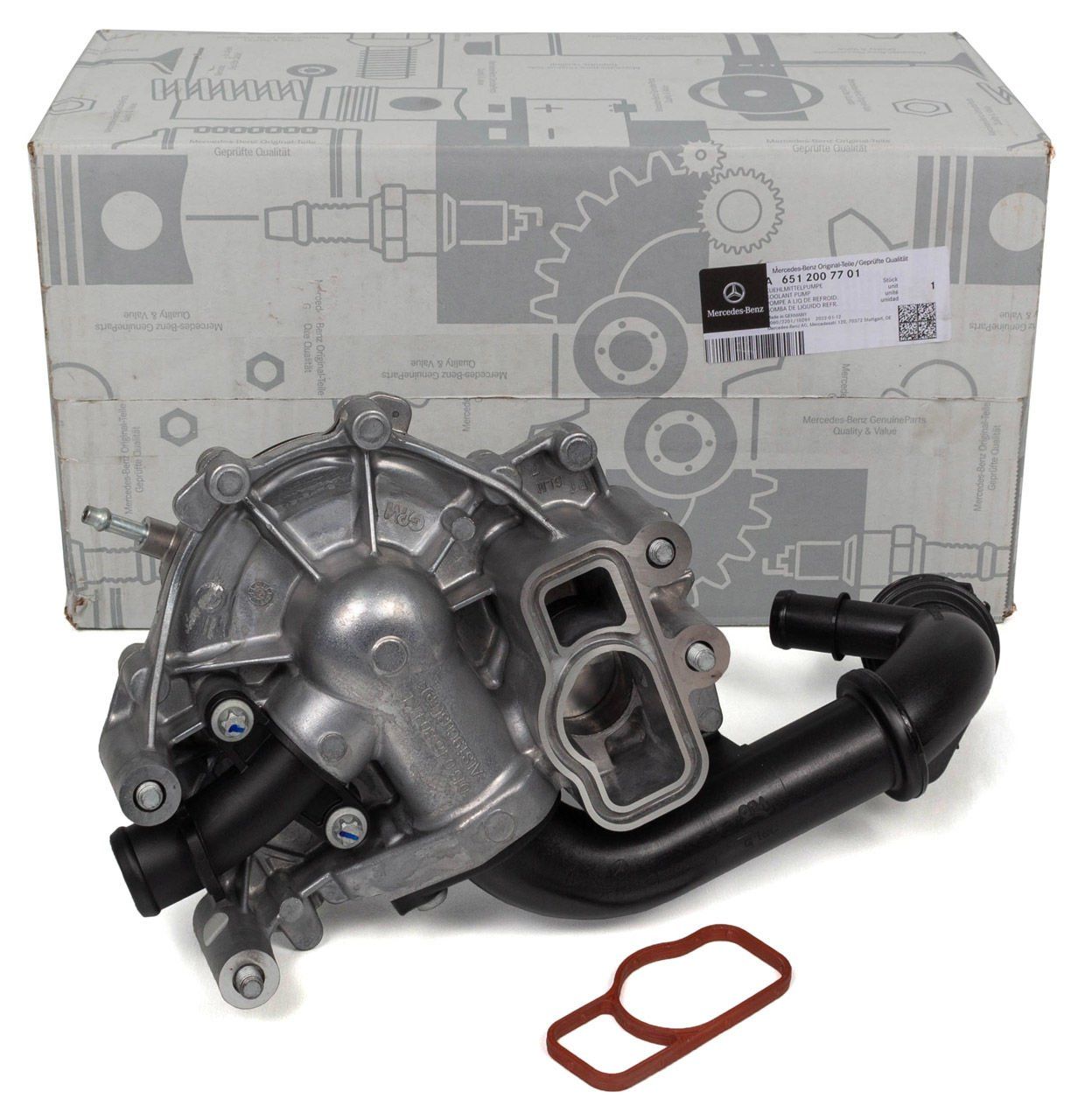 Mercedes W204-W212-W219 651 Motor Devirdaim Su Pompası Orjinal