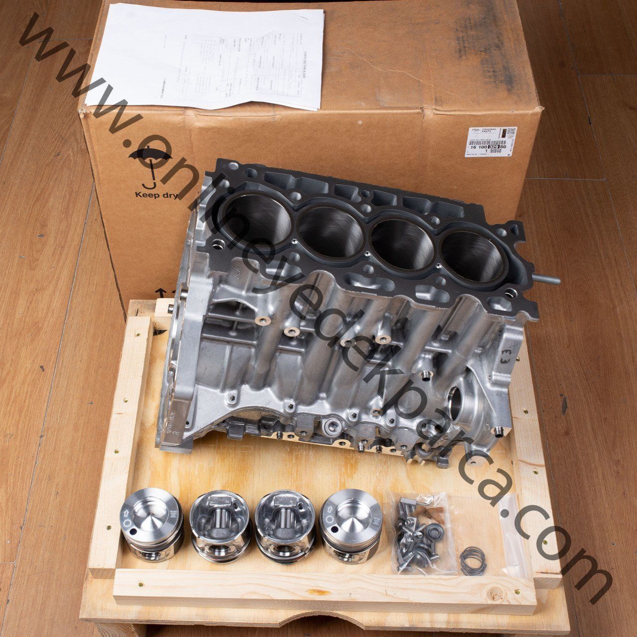 Peugeot 308 1.6 Hdi Euro4 Motor Bloğu Piston Sekmanlı 75mm Orjinal Sıfır Faturalı