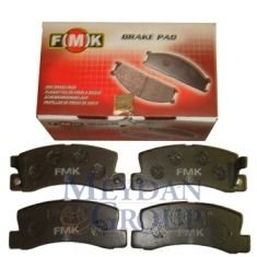 TOYOTA AVENSIS- 01/02; ARKA FREN BALATASI 1,8/2,0 (DİSK) (107,6X35X15) (FMK)