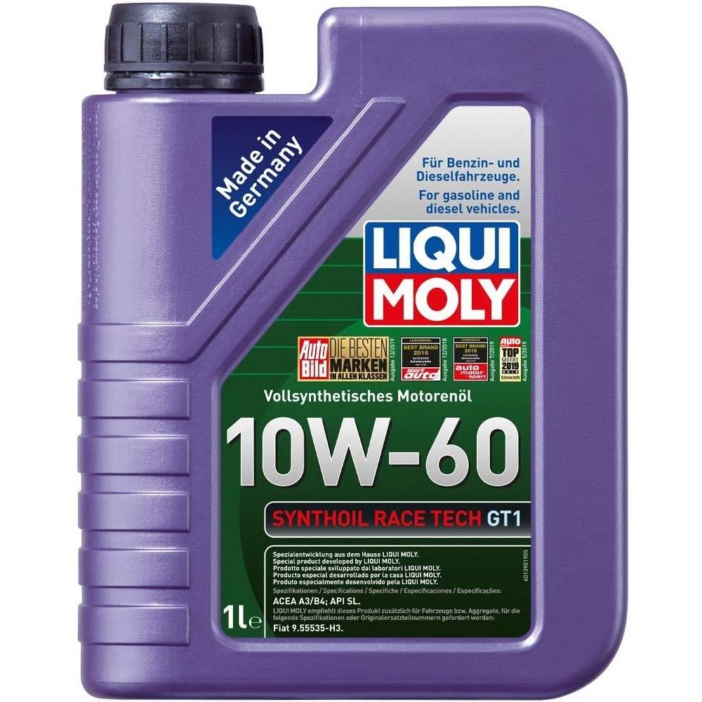 Liqui Moly Synthoil Race Tech Gt1 10w-60 5 Litre Motor Yağı