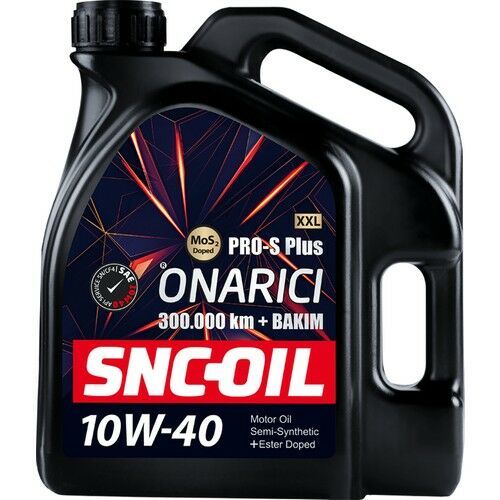 SNC OIL 300.000 + Bakım Pro-S Plus XXL Onarıcı 10W-40 (4 Litre)