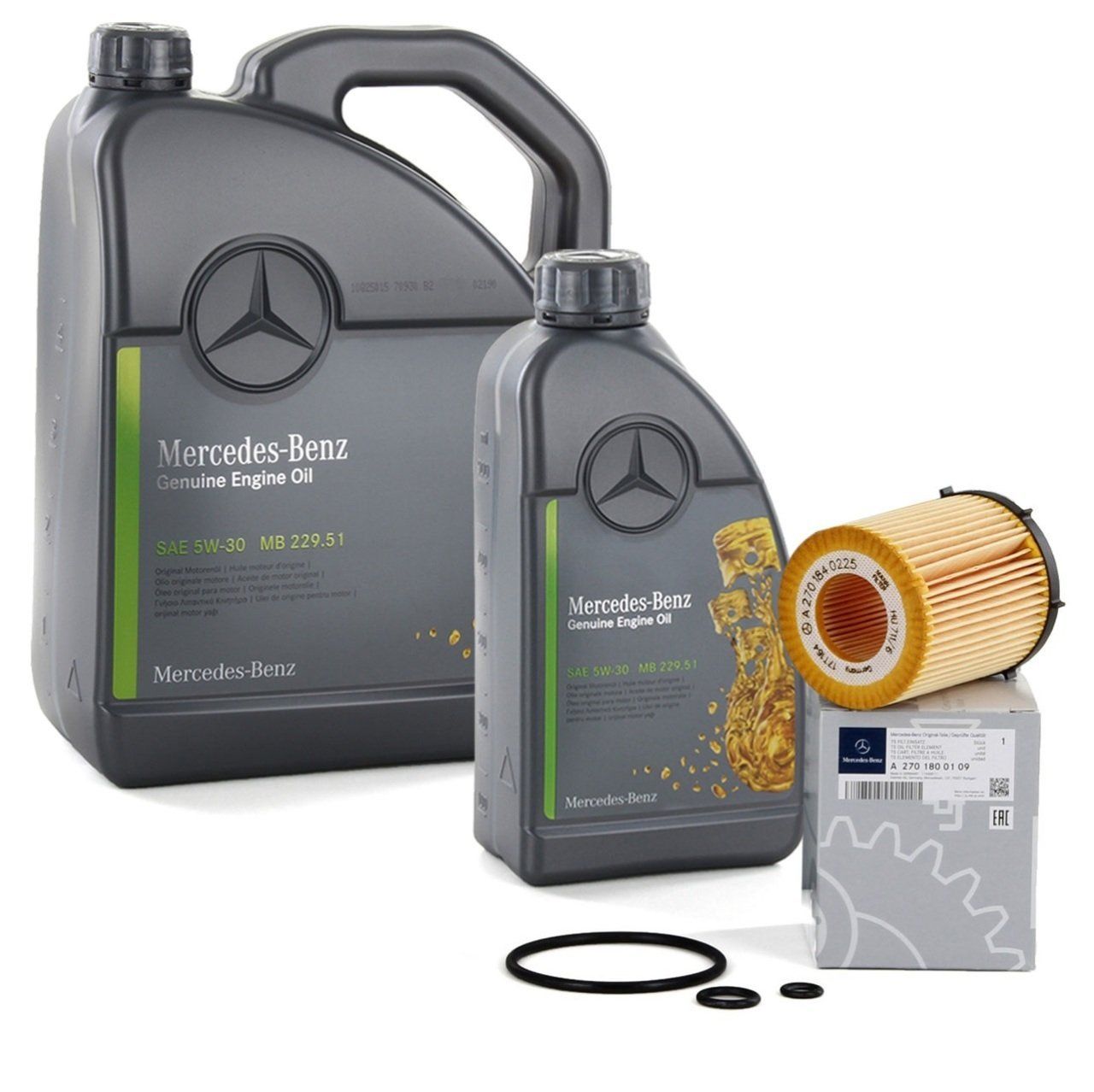 Mercedes W212 Kasa E180 Motor Yağı Ve Yağ Filtresi Orjinal